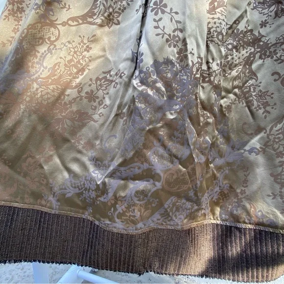 Tocca Green & Toffee Silk & Wool Fairy Dress Size 2 - Picture 9 of 11